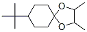 CAS 登录号：62406-84-2， 8-(1,1-二甲基乙基)-2,3-二甲基-1,4-二氧杂螺[4.5]癸烷