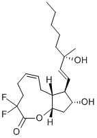 CAS 登录号:62443-67-8, (5Z,13E,15S)-2,2-二氟-9alpha,11alpha,15-三羟基-15-甲基前列腺-5,13-二烯-1-酸 1,9-内酯