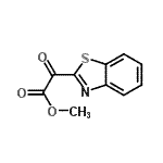 CAS 登录号：62454-50-6， 甲基1,3-苯并噻唑-2-基(氧代)乙酸酯