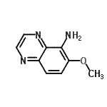 CAS 登录号：62471-84-5， 6-甲氧基-5-喹喔啉胺