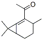 CAS#: 62501-24-0, 1-(3,7,7-Trimethylbicyclo[4.1.0]Heptenyl)Ethan-1-One