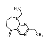 CAS#: 625105-60-4, 2,9-Diethyl-6,7,8,9-tetrahydro-5H-pyrimido[4,5-b]azepin-5-one