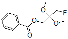 CAS#: 62522-69-4, 2,2-Dimethoxy-3-Fluoropropyl Benzoate