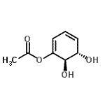 CAS 登录号：625386-35-8， (5S,6R)-5,6-二羟基-1,3-环己二烯-1-基乙酸酯