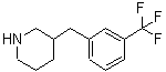 CAS 登录号：625454-25-3， 3-[3-(三氟甲基)苄基]哌啶