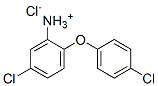 CAS 登录号：6259-39-8， 5-氯-2-(4-氯苯氧基)苯铵氯化物