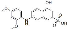 CAS#: 6259-49-0, 6-(2,4-Dimethoxyanilino)-1-Naphthol-3-Sulfonic Acid