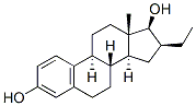CAS 登录号：62633-99-2， (16beta,17beta)-16-乙基雌甾-1,3,5(10)-三烯-3,17-二醇