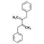 CAS 登录号：62640-74-8， (3-苄基-2-亚甲基-3-丁烯-1-基)苯