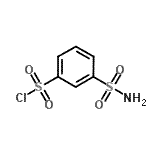 CAS 登录号：62646-47-3， 3-氨基磺酰基苯磺酰基氯化物