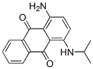 CAS 登录号：62649-65-4， 1-氨基-4-[(1-甲基乙基)氨基]蒽醌
