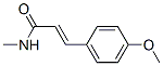 CAS 登录号：6265-24-3， (E)-3-(4-甲氧基苯基)-N-甲基-丙-2-烯酰胺