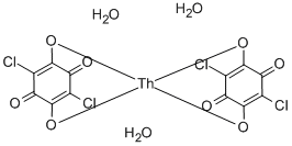 CAS 登录号：62654-18-6， 氯冉酸钍盐