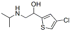 CAS 登录号：62673-46-5， 1-(4-氯-2-噻吩基)-2-异丙基氨基乙醇