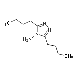 CAS 登录号：62695-58-3， 3,5-二丁基-4H-1,2,4-三唑-4-胺