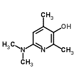 CAS 登录号：627098-02-6， 6-(二甲基氨基)-2,4-二甲基-3-吡啶醇