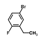 CAS 登录号：627463-25-6， 4-溴-2-乙基-1-氟苯