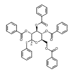 CAS 登录号:62774-33-8, 苯基2,3,4,6-四-O-苯甲酰基-1-硫代-beta-D-吡喃葡萄糖苷