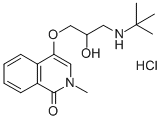 CAS#: 62774-96-3, Tilisolol Hydrochloride