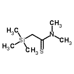CAS 登录号：62785-60-8， N,N-二甲基-2-(三甲基硅烷基)硫代乙酰胺