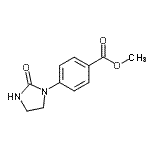 CAS 登录号：627901-54-6， 甲基4-(2-氧代-1-咪唑烷基)苯甲酸酯
