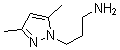 CAS#: 62821-89-0, 3,5-Dimethyl-1H-Pyrazole-1-Propanamine