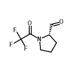 CAS#: 628319-40-4, (2S)-1-(Trifluoroacetyl)-2-pyrrolidinecarbaldehyde