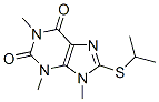 CAS#: 6299-06-5, 1,3,9-Trimethyl-8-Propan-2-Ylsulfanyl-Purine-2,6-Dione