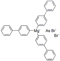 CAS#: 6299-11-2, Magnesium tris(4-phenylphenyl)arsane dibromide