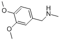 CAS#: 63-64-9, (3,4-Dimethoxybenzyl)Methylamine