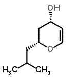 CAS 登录号：630096-43-4， (2R,4S)-2-异丁基-3,4-二氢-2H-吡喃-4-醇