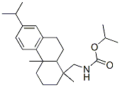 CAS 登录号：6301-26-4， N-[(1,4alpha-二甲基-7-丙-2-基-2,3,4,9,10,10alpha-六氢菲-1-基)甲基]氨基甲酸异丙酯