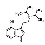 CAS#: 63065-90-7, 3-[2-(Diisopropylamino)Ethyl]-1H-Indol-4-Ol
