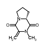CAS#: 63095-63-6, (8aR)-2-Methyl-3-Methylenehexahydropyrrolo[1,2-a]Pyrazine-1,4-Dione