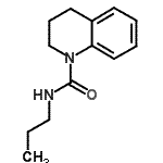 CAS 登录号：63098-91-9， N-丙基-3,4-二氢-1(2H)-喹啉甲酰胺