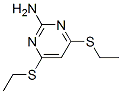 CAS 登录号：6310-01-6， 4,6-二(乙硫基)嘧啶-2-胺