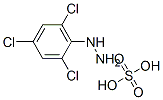 CAS 登录号：63133-79-9， (2,4,6-三氯苯基)肼硫酸盐
