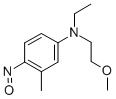 CAS 登录号:63134-20-3, N-乙基-N-(2-甲氧基乙基)-4-亚硝基间甲苯胺