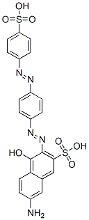 CAS#: 63147-42-2, 7-Amino-4-Hydroxy-3-[[4-[(4-Sulphophenyl)Azo]Phenyl]Azo]Naphthalene-2-Sulphonic Acid