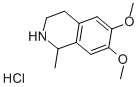 CAS#: 63283-42-1, 6,7-Dimethoxy-1-Methyl-1,2,3,4-Tetrahydroisoquinoline Hydrochloride