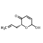 CAS#: 634196-54-6, (2R)-2-Allyl-6-hydroxy-2H-pyran-3(6H)-one