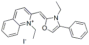CAS#: 63425-46-7, 1-Ethyl-2-[(3-Ethyl-4-Phenyl-3H-Oxazol-2-Ylidene)Methyl]Quinolinium Iodide