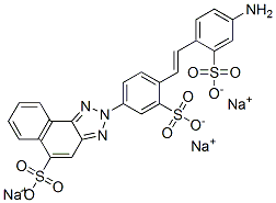 CAS#: 63503-96-8, Trisodium 2-[4-[2-(4-Amino-2-Sulphonatophenyl)Vinyl]-3-Sulphonatophenyl]-2H-Naphtho[1,2-d]Triazole-5-Sulphonate