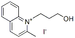 CAS#: 63512-61-8, 1-(3-Hydroxypropyl)-2-Methylquinolinium Iodide