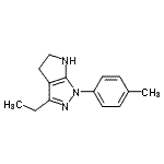 CAS 登录号：635285-88-0， 3-乙基-1-(4-甲基苯基)-1,4,5,6-四氢吡咯并[2,3-c]吡唑