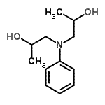 CAS 登录号：63549-56-4， 1,1'-(苯基亚胺)二(2-丙醇)