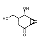 CAS 登录号：635678-66-9， (1R,5S,6R)-5-羟基-4-(羟基甲基)-7-氧杂双环[4.1.0]庚-3-烯-2-酮