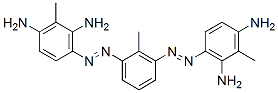 CAS 登录号：6358-82-3， 3,3'-[(2-甲基-M-亚苯基)二(偶氮)]二甲苯-2,6-二胺