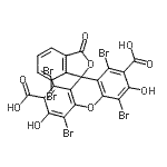 CAS 登录号：6359-09-7， 1',4',5',7,8'-五溴-3',6'-二羟基-3-氧代-3H-螺[2-苯并呋喃-1,9'-氧杂蒽]-2',7'-二甲酸