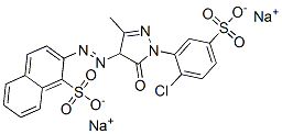 CAS#: 6359-95-1, Disodium 2-[[1-(2-Chloro-5-Sulphonatophenyl)-4,5-Dihydro-3-Methyl-5-Oxo-1H-Pyrazol-4-Yl]Azo]Naphthalene-1-Sulphonate